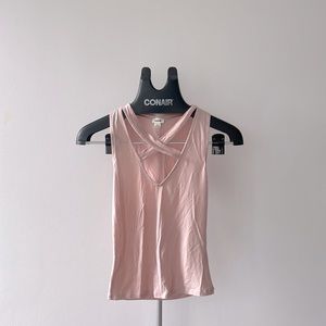 Garage pink tank top